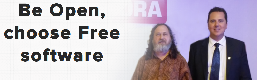Richard Stallman & Alexandre Zapolsky