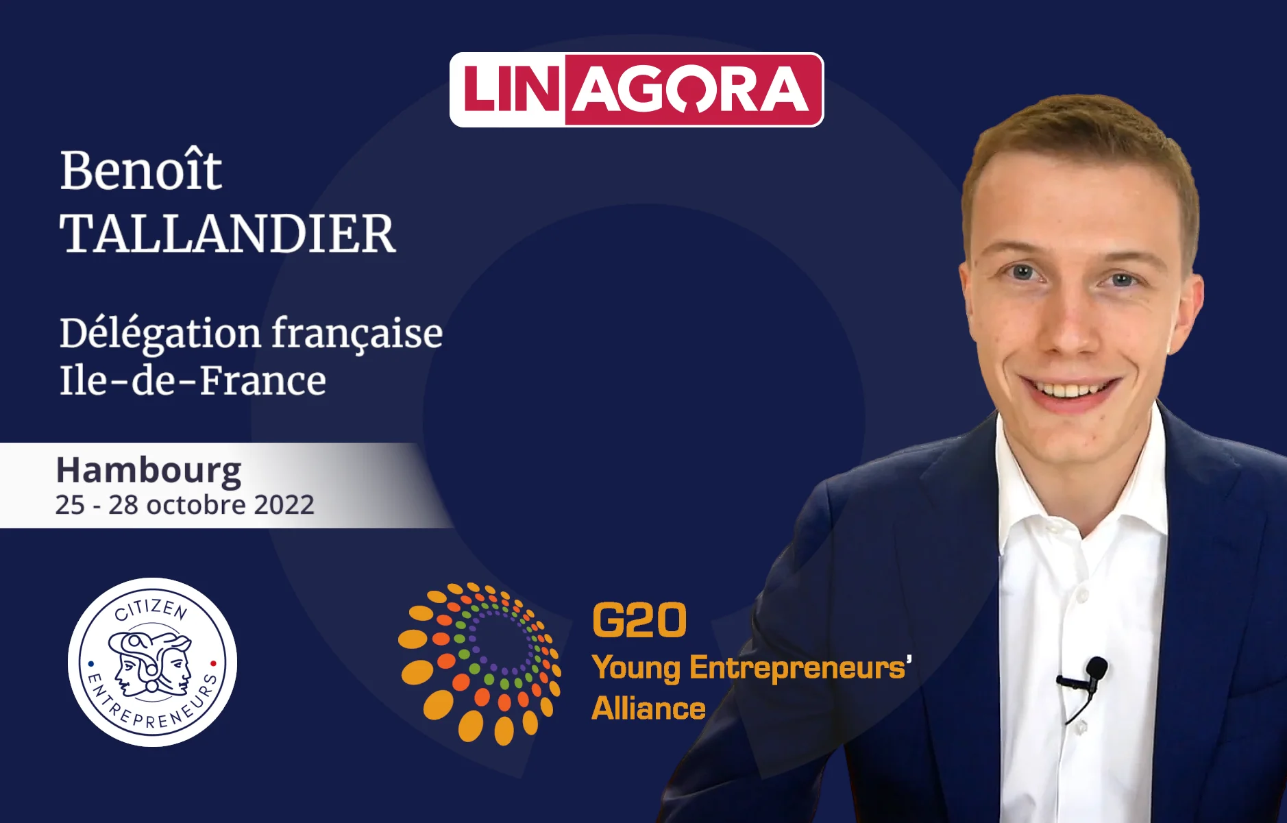 La G20 Young Entrepreneurs Alliance- Benoit Tallandier